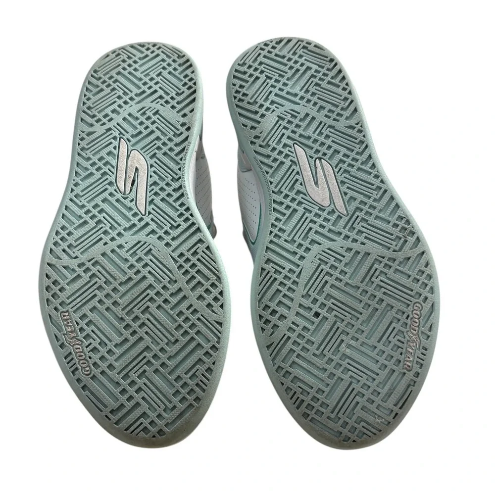 Skechers Viper Court Classic Pickleball Athletic‎ White Mint Size 8.5 Preowned